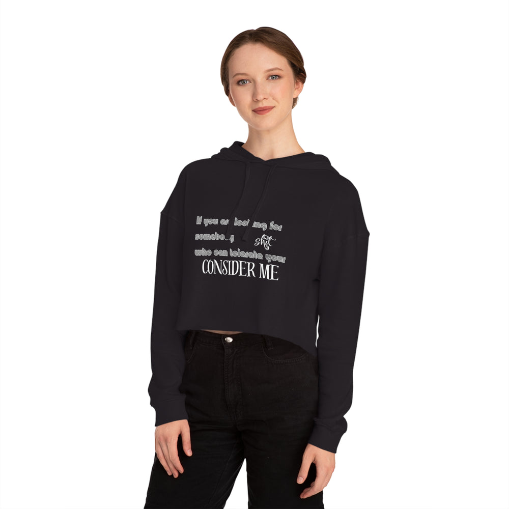 Consider Me - Cropped Hoodie