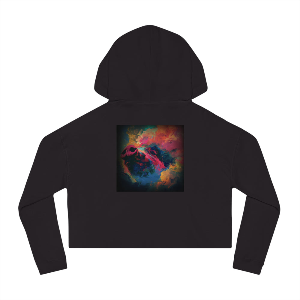 When the clouds come - Cropped Hoodie