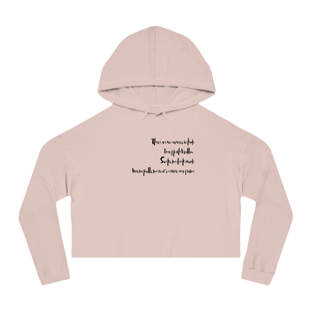 No Corners - Cropped Hoodie