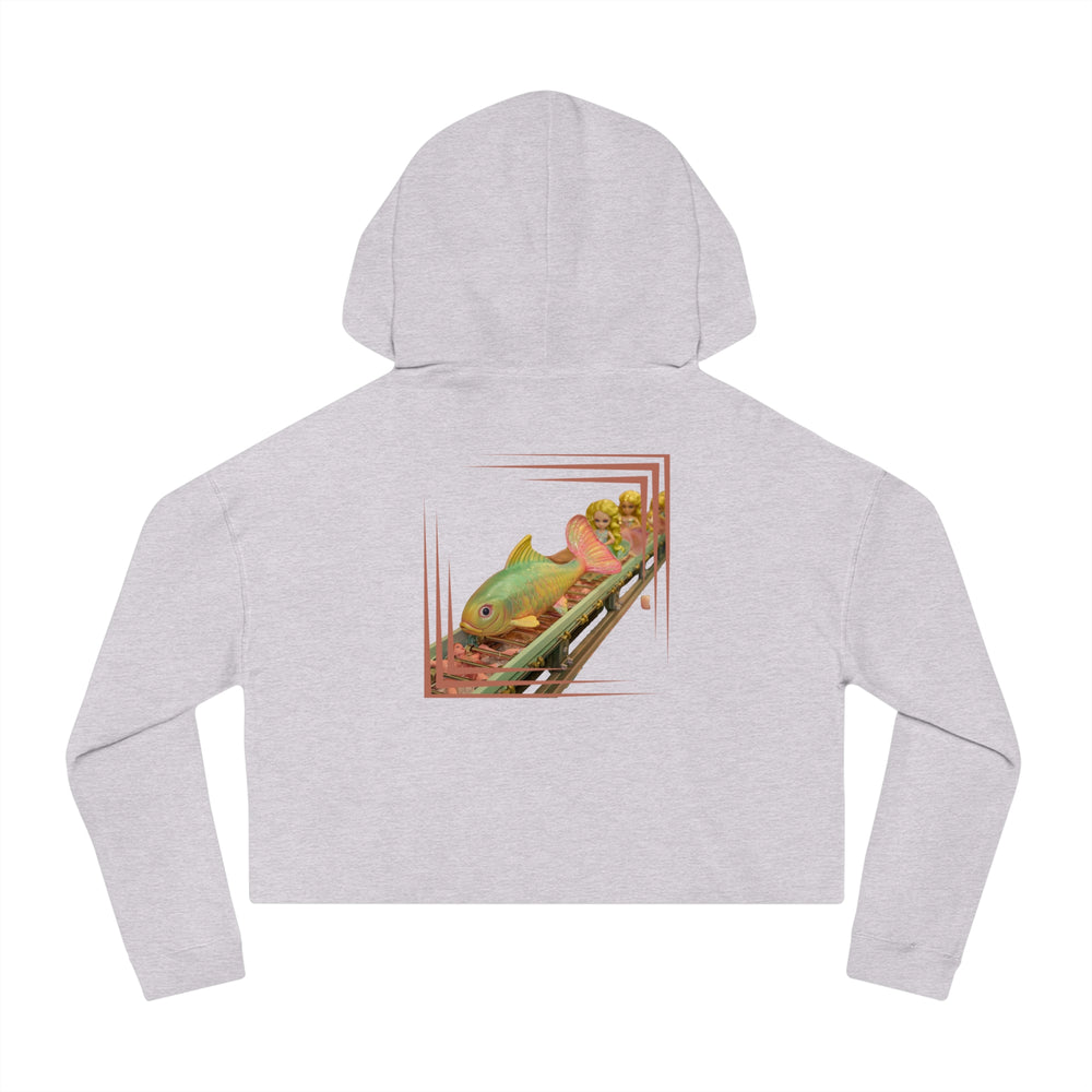 Will be Just Fine - Cropped Hoodie