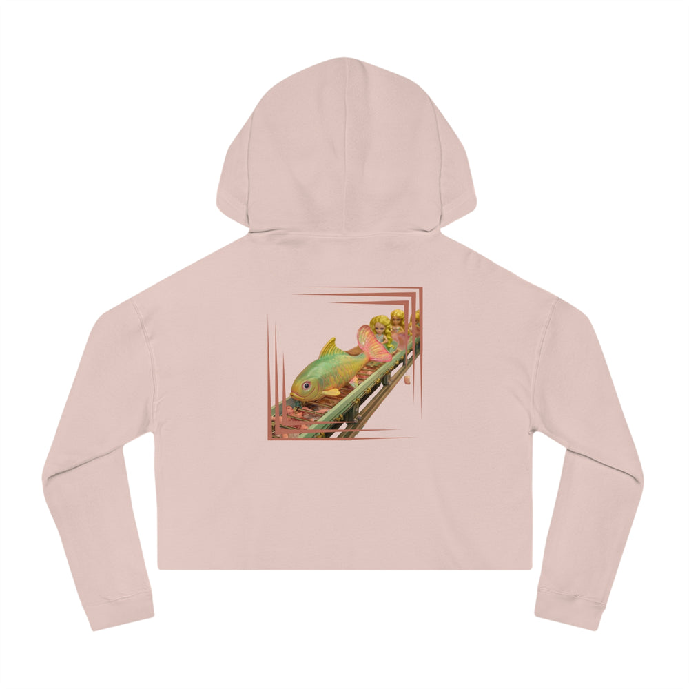 Will be Just Fine - Cropped Hoodie