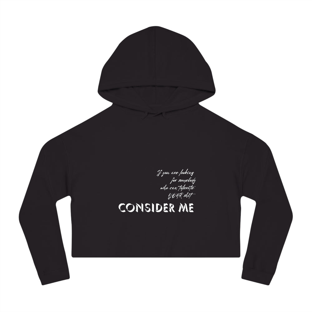 Consider Me V2 - Cropped Hoodie