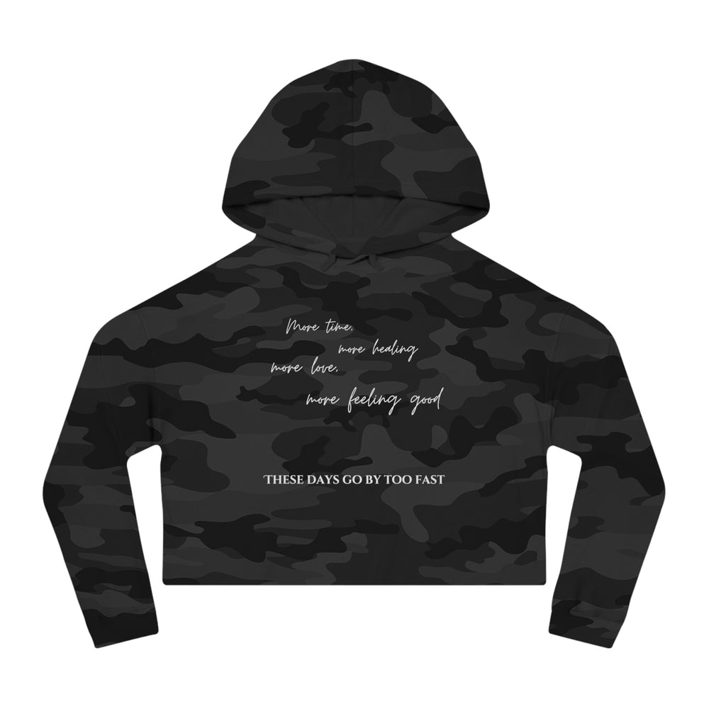 More Time V2 - Cropped Hoodie