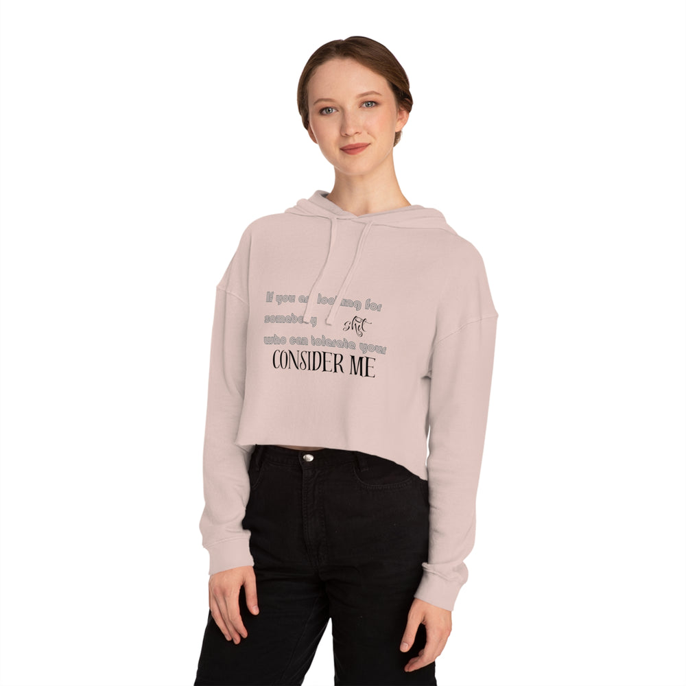 Consider Me - Cropped Hoodie