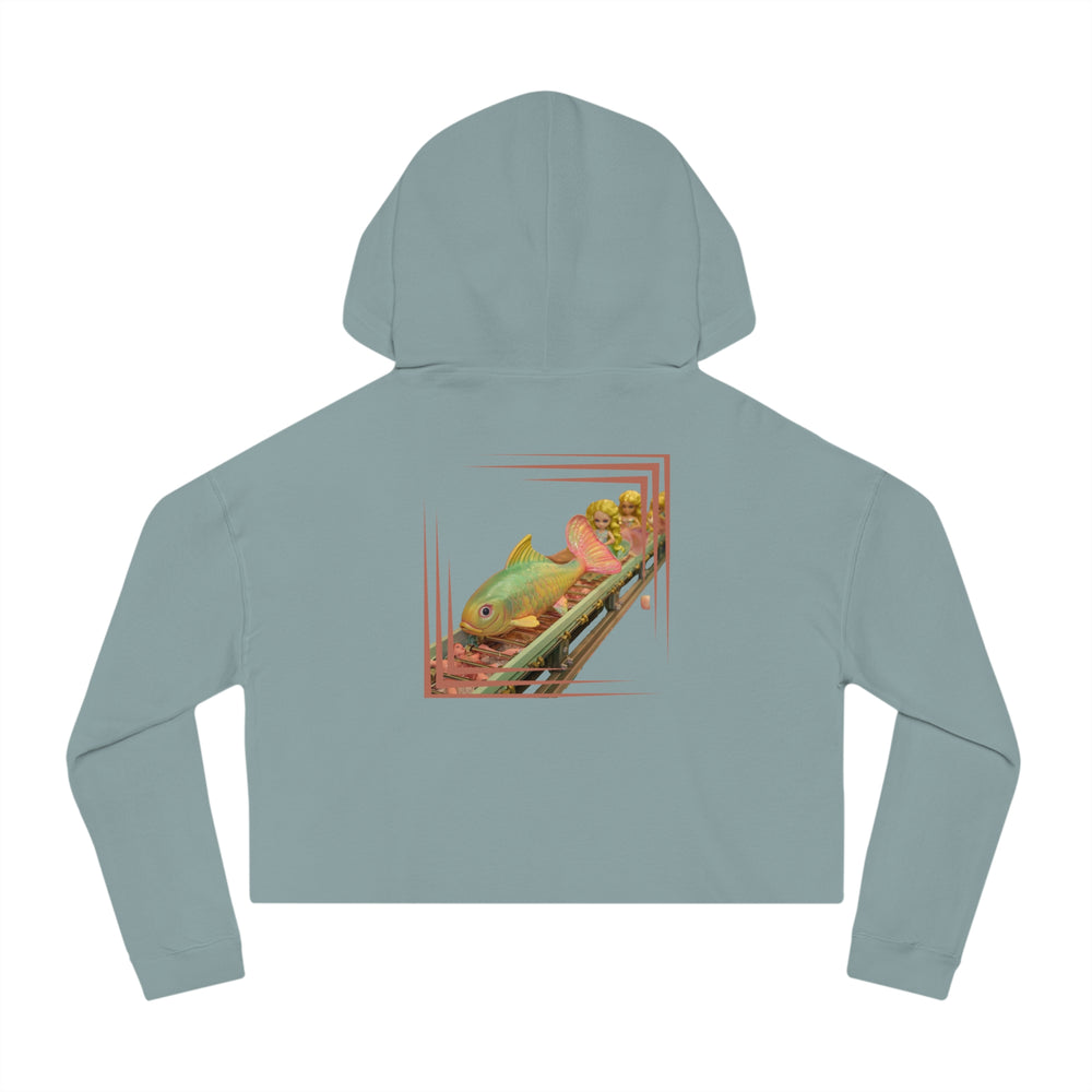 Will be Just Fine - Cropped Hoodie