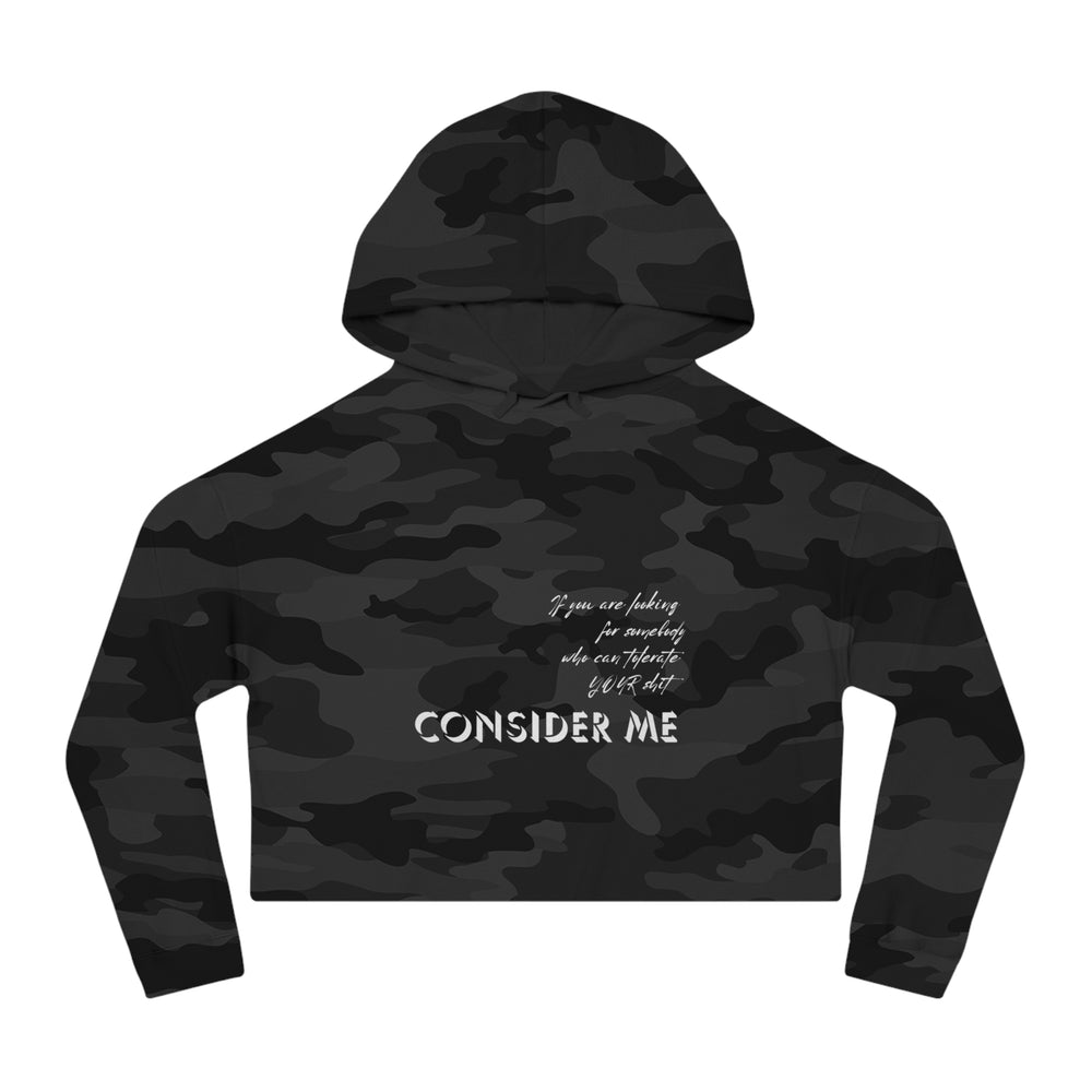 Consider Me V2 - Cropped Hoodie