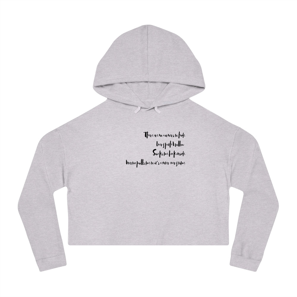 No Corners - Cropped Hoodie