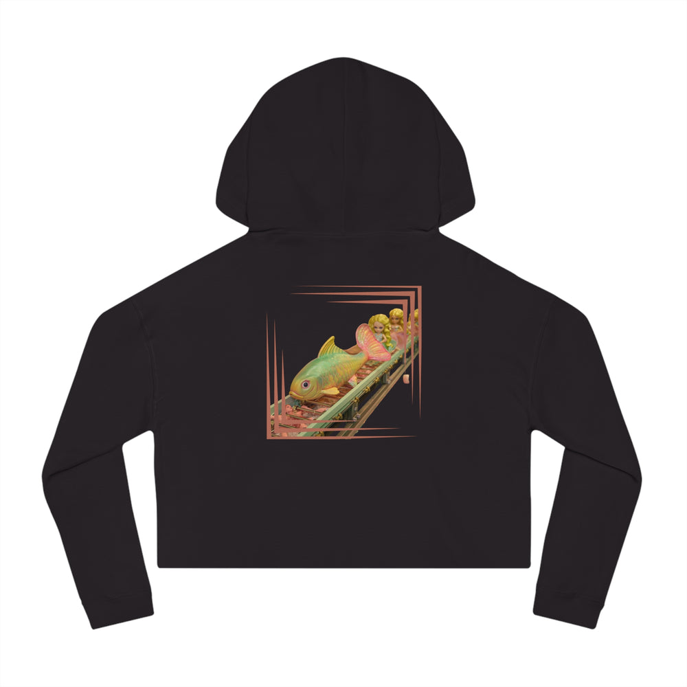 Will be Just Fine - Cropped Hoodie