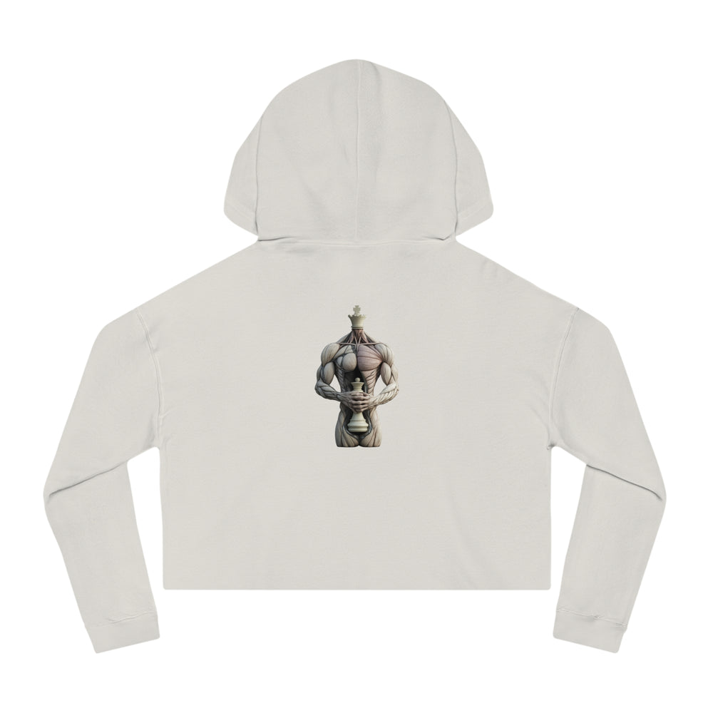 Power & Wisdom - Cropped Hoodie