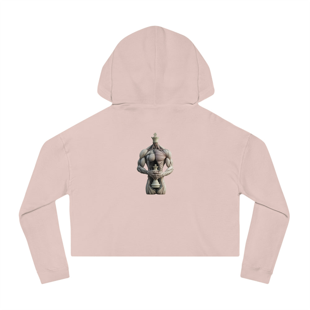 Power & Wisdom - Cropped Hoodie