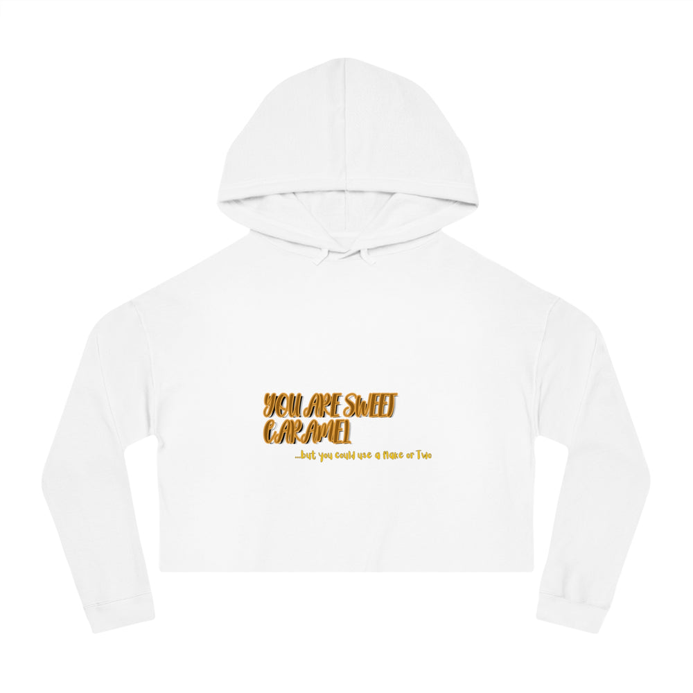 Flake or Two - Cropped Hoodie