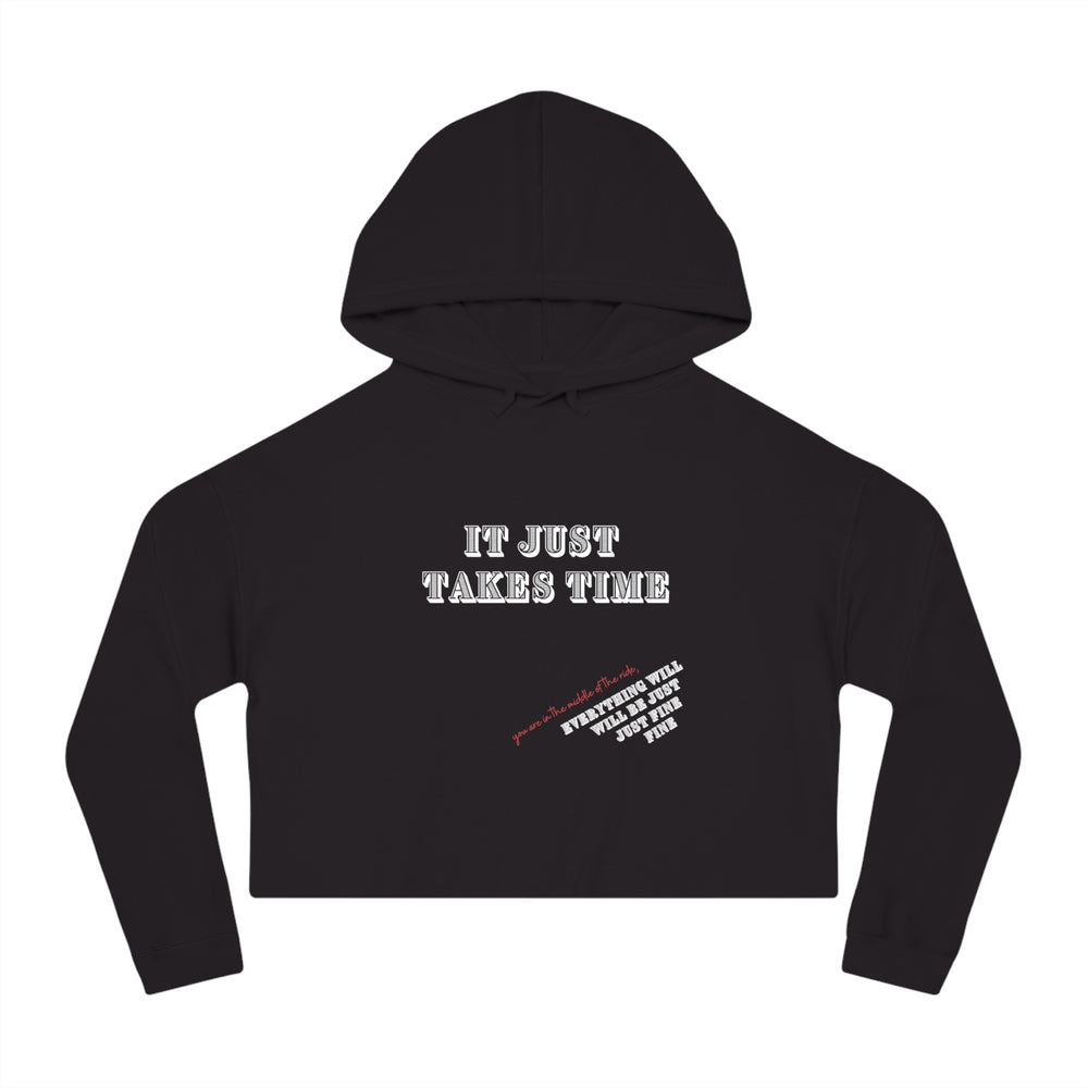 Will be Just Fine - Cropped Hoodie